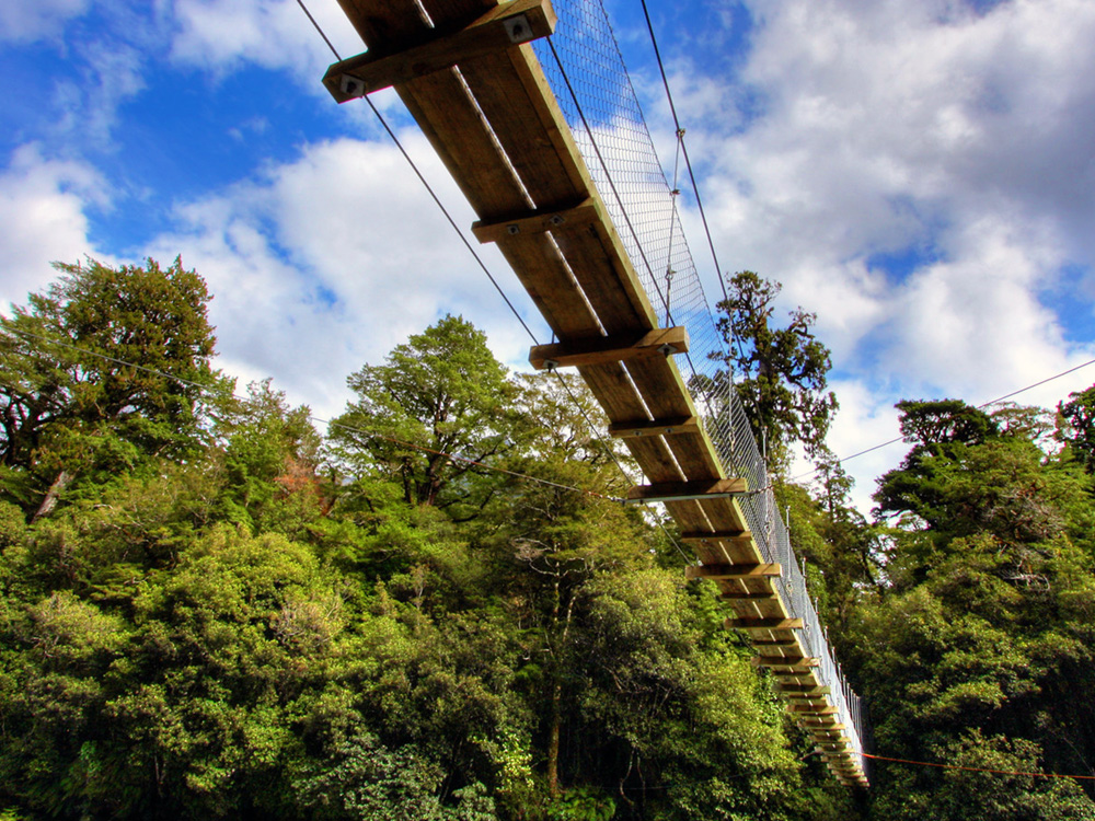 Suspension Bridge Hocking Hills